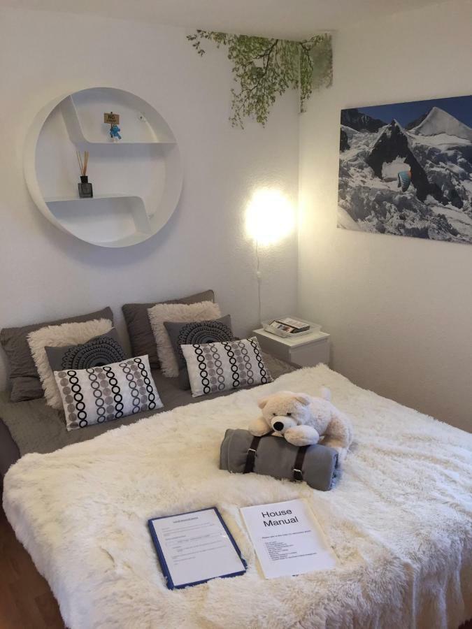 Ferienwohnung Haus Bel Air Wengen Exterior foto